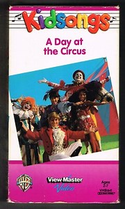 Kidsongs - A Day at the Circus - VHS - Video Kids Music | eBay