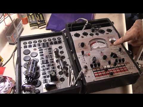Using my Seco 107 A Tube Tester testing 12AX7 EL84 & 6L6GC Tubes Gear Review