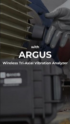 Mount, Monitor & Mitigate with our ARGUS - Wireless Vibration Analyzer | SANDS