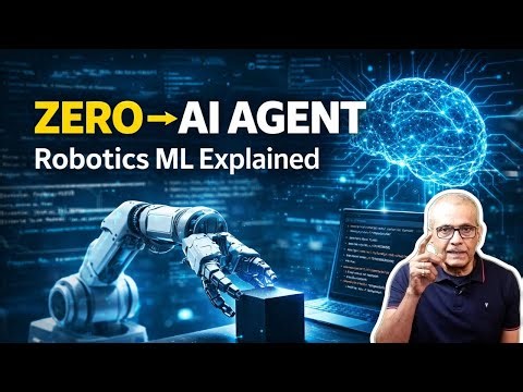 Robotics ML from ZERO to AI AGENT 🚀 | Build & Train Robots with NO Hardware (LeRobot + Colab)