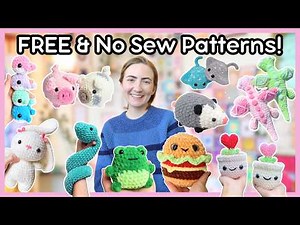 20 ✨FREE & NO SEW✨ Market-Friendly Amigurumi Crochet Patterns 💕 (WITH LINKS!)