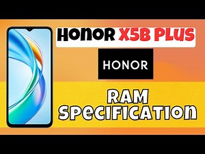 How To Check RAM Memory On Honor X5b Plus / RAM Specification
