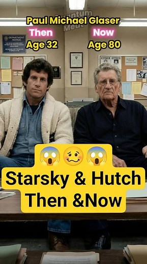 Starsky & Hutch Cast Then and Now 1975-2026 #hollywood #thenandnow #nostalgia