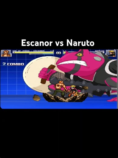 Escanor vs Naruto #escanor #naruto #sevendeadlysins #narutoshippuden
