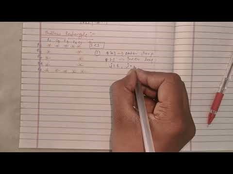 Hollow Rectangle Pattern Print Problem Java || #Code Pathsala