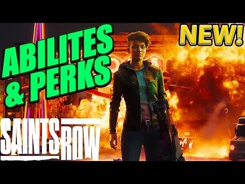 NEW Abilities & Perks Saints Row BREAKDOWN! [2022 Reboot]