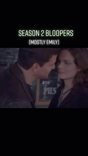 I love her bloopers 😌 #emilydeschanel #bonestv #bones #fypシ #temperancebrennan