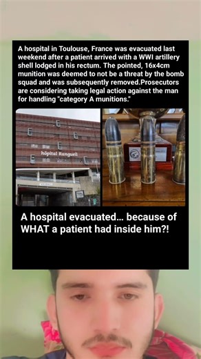 WWI Shell Found in Man’s Body | Hospital Evacuated in France (Shocking Real Story 2026)