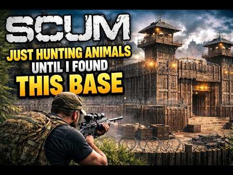 SCUM – Just Hunting Animals Until I Found THIS Base