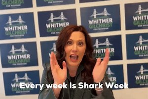 It’s Shark Week. 🦈🤩 | Gretchen Whitmer