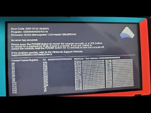Erro Nintendo Switch atmosphere - Error Code: 2001-0123 ou Error Code: 2168-0001