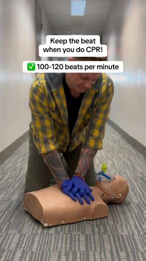 6.4K views · 83 reactions | Let’s do CPR to the beat!  Did you...