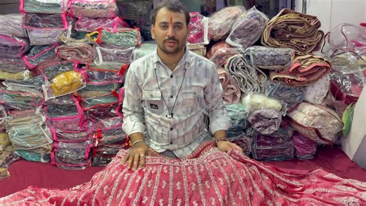 Pro Textile on Instagram: "9662867786 Wholesale Lehenga Bazaar | Bridal & Sider Collection at Best Rates 💃 #lehenga #bridallehenga #siderlehenga #wholesalelehenga #lehenga_wholesale #bridalcollection #weddinglehenga #shaadiseason #indianwedding #ethnicwear #lehenga_video #trendingreels #reelsindia #fashionbusiness"