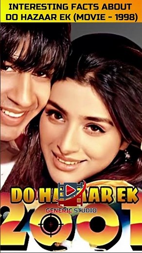 INTERESTING FACTS ABOUT DO Hazar EK #shorts #viralshorts #viralshortsvideo #bollywood