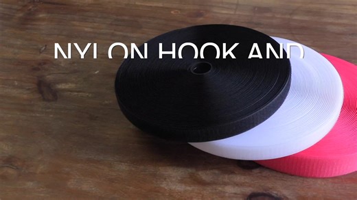 Free Sample Strong Self-Adhesive Hook and Loop Tape Quick & Easy to Use Elastic & Eco-Friendly Sew-on Hook and Loop Tape