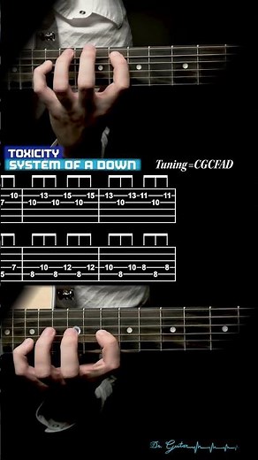 Toxicity - SOAD | (Intro) TABS Tutorial - Dr. Guitar