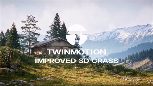 Twinmotion 2025.2 improves 3D Grass with new presets, accent meshes, and mowing patterns. Watch the clip and explore what’s new 👉 https://epic.gm/twinmotion-2025-2 | Twinmotion