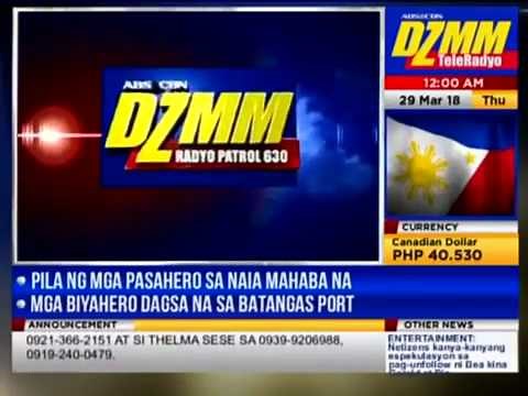 DZMM TeleRadyo sign off - 032818