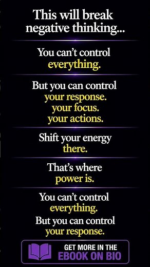 Focus on What You Can Control (This Changes Everything)