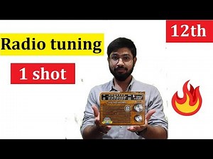 Radio tuning in hindi | Radio tuning circuit | Tuning circuit | class 12th physics | Abhishek sahu