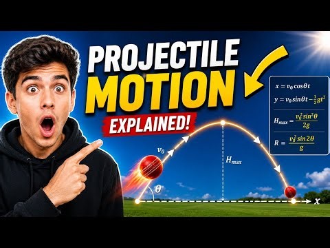 Projectile Motion Explained in 5 Minutes | Physics Made Easy