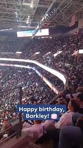 Shaq leads the NBA All-Star crowd in singing Charles Barkley a happy birthday song on his 60th! 🎂 | One Sports