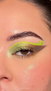 Graphic liner, but make it Shrek by @olivia__makeup. 💚✨🧅 What other character do you want to see?? Just one more sleep until the ColourPop x DreamWorks Shrek Collection is available to shop. 🥹 Tomorrow, 10am PT on colourpop.com. 🙌🏃‍♀️ | ColourPop