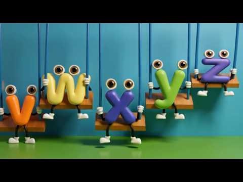 The Alphabet Swing A - Z | ABC Song for Kids | Nursery Rhymes | Little Bee