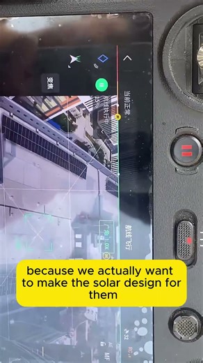 Drone capturing for 3D replication. #solar #drone #cad #3d #3dmodeling #epc #design #offgrid