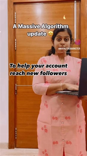 Mathumathi | Instagram Growth Expert | Brand Strategist on Instagram: "Instagram’s NEW Algorithm Update ( Read detailed algorithm below)👇🏻 Day 14/45 on reaching 10K followers by the end of 2025 Save this reel so you can refer later😉 Comment 30 to get my cheat code to go viral with the new algorithm on IG Yes, Instagram made an algorithm update here’s what you need to know and how to maximise growing on Instagram 1️⃣ Hashtags- They are not crucial to growth however, they still play a role. Ins