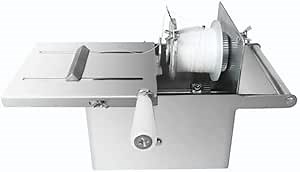 TX® Sausage Knotting Machine Stainless steel Rolling Salami Sausage Tying Machine manual Sausage Linker Machine with 3pcs Twine (15-52mm)