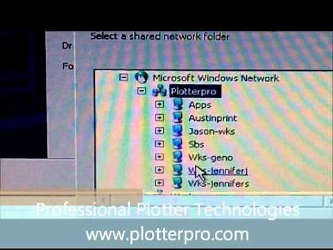 How to add and scan to a Network shared folder in Contex NextImage Scanning software