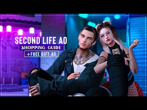 Second Life: Where to buy your AO | Shopping Guide | FREE Gift Female / Male AO Limited Time ♥
