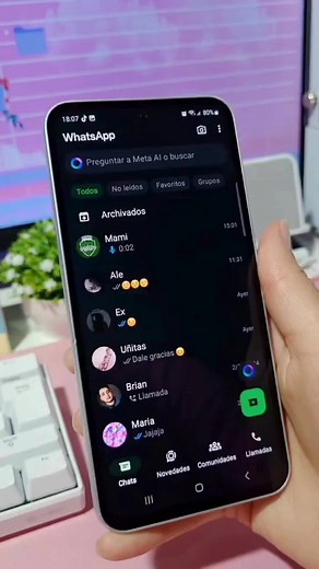 ¡Mis notificaciones de WhatsApp con LED son geniales! ✨ | whatsapp