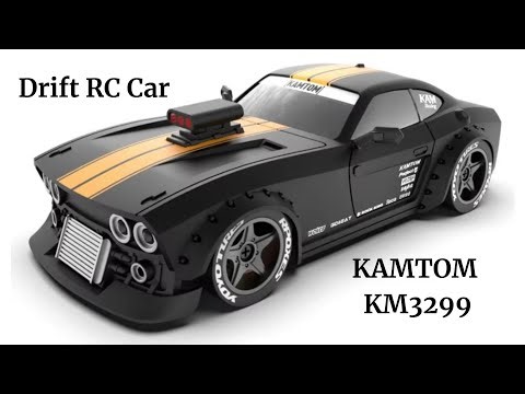 Kamtom KM3299 1/32 RC Drift Car – 30km/h High-Speed 4WD Mini Racer With ESP Gyro & LED Lights