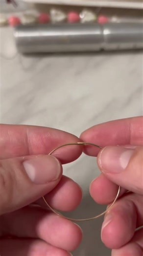 hoop earrings from scratch, what should we put on them? #diy #tutorial #earrings #handmade #jewelry