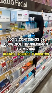 ✨ Los 5 contornos de ojos que transforman tu mirada ✨ Buenos, bonitos y baratos 👀💛 1️⃣ @nivea_mexico Luminous Antimanchas – ilumina y unifica 2️⃣ @pondsmexico Age Miracle – suaviza líneas y revitaliza 3️⃣ @garnierlatam Express Aclara – aclara y refresca 4️⃣ @lorealgroupe_latam Paris Láser – efecto alisador y firmeza 5️⃣ @nivea Q10 Antiarrugas – hidrata y suaviza el contorno ✨ Tu mirada, más despierta y luminosa ✨ #skincare #skincareroutine #skincaretips #skincareproducts #cuidadodelapiel #cont