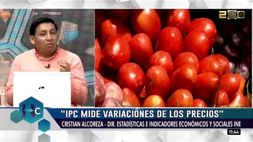 𝐄𝐥 𝐈𝐍𝐄 𝐭𝐞 𝐈𝐧𝐟𝐨𝐫𝐦𝐚 I Entrevista al director de Estadísticas e Indicadores Económicos y Sociales del INE, Cristian Alcoreza, en Bolivia Tv Oficial sobre el Índice de Precios al Consumidor (IPC), septiembre 2025. #INEBolivia #IPC | Instituto Nacional de Estadística Bolivia