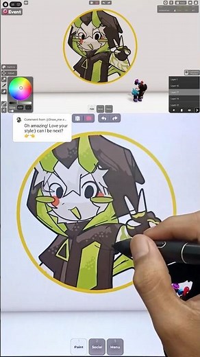 Time to draw your pfp on roblox spray paint! who next? #shorts #roblox #art #robloxart #artspeeddraw