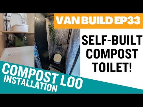 EP33 | Self made composting toilet! | Full build and installation | Van Build Series | Vanlife