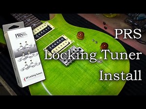 PRS SE Custom 24 Locking Tuner Upgrade