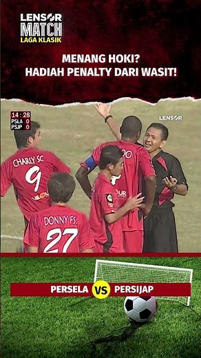 BLUNDER! TIM PERSELA DAPET HADIAH PENALTY KARENA INI! | PERSIJAP VS PERSELA ISL 2008/2009 #shorts