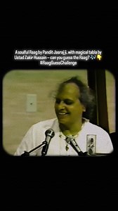 🎶 A divine jugalbandi of two legends! Pandit Jasraj ji's soulful rendition meets the magical tabla of Ustad Zakir Hussain ji — a performance that transcends time. 🙏✨ Can you guess which Raag Pandit Jasraj ji is singing? Share your answers in the comments! ⬇️ #RaagGuessChallenge 🎵 #PanditJasraj #UstadZakirHussain #IndianClassicalMusic #RaagOfTheDay #HindustaniClassical 🙏 Namaste to All Indian Classical Music Lovers 🎶 Indian classical music is a treasure of unparalleled beauty, deeply rooted 