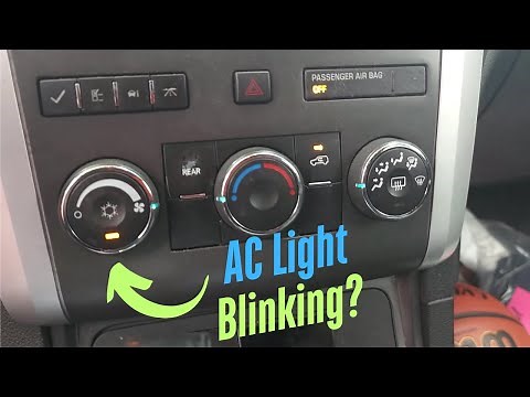 Why Is My Car's AC Light Blinking? Troubleshooting Tips & Causes Revealed!
