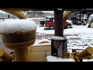 D6D Dozer cold start