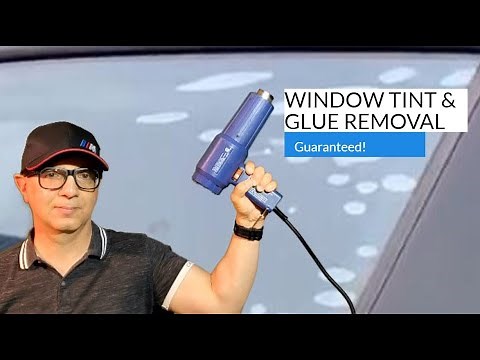 Window Tint Film Removal | How to Remove Car, SUV and Truck Window Tint Film & Glue Tutorial DIY