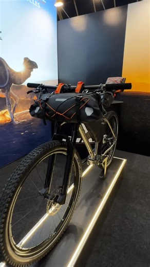 Pilot | titanium bikes | pursue your passion | Meet our Locum Titanium Mountainbike With Pinion Smart.Shift, DtSwiss fork Ortlieb bags Visit us this weekend at 7D10... | Instagram