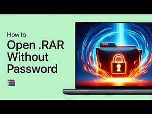 How To Open a RAR File Without Password - Tutorial