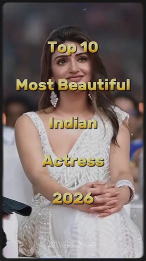 Top 10 Most Beautiful Indian Actresses 2026 😍 | Bollywood & South Stars