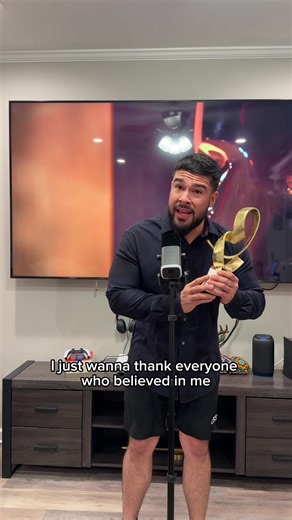 Practicing My Oscars Acceptance Speech